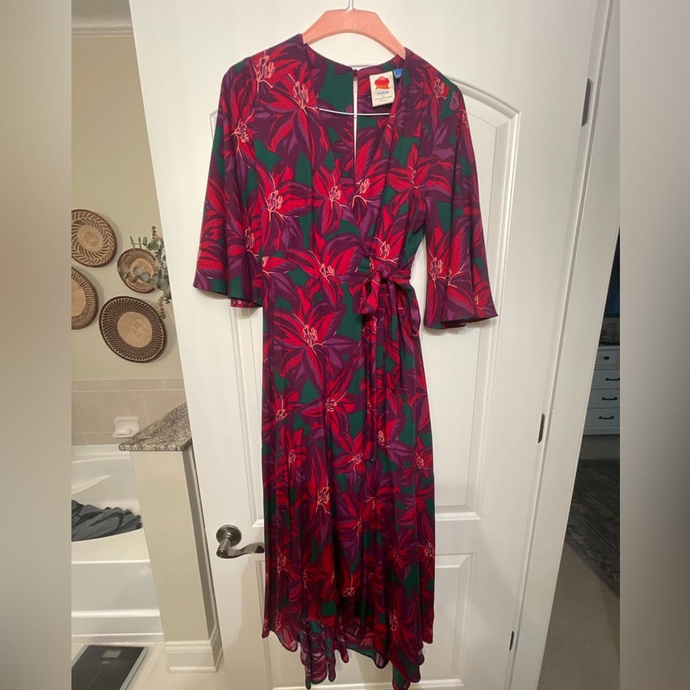 Farm Rio wrap dress